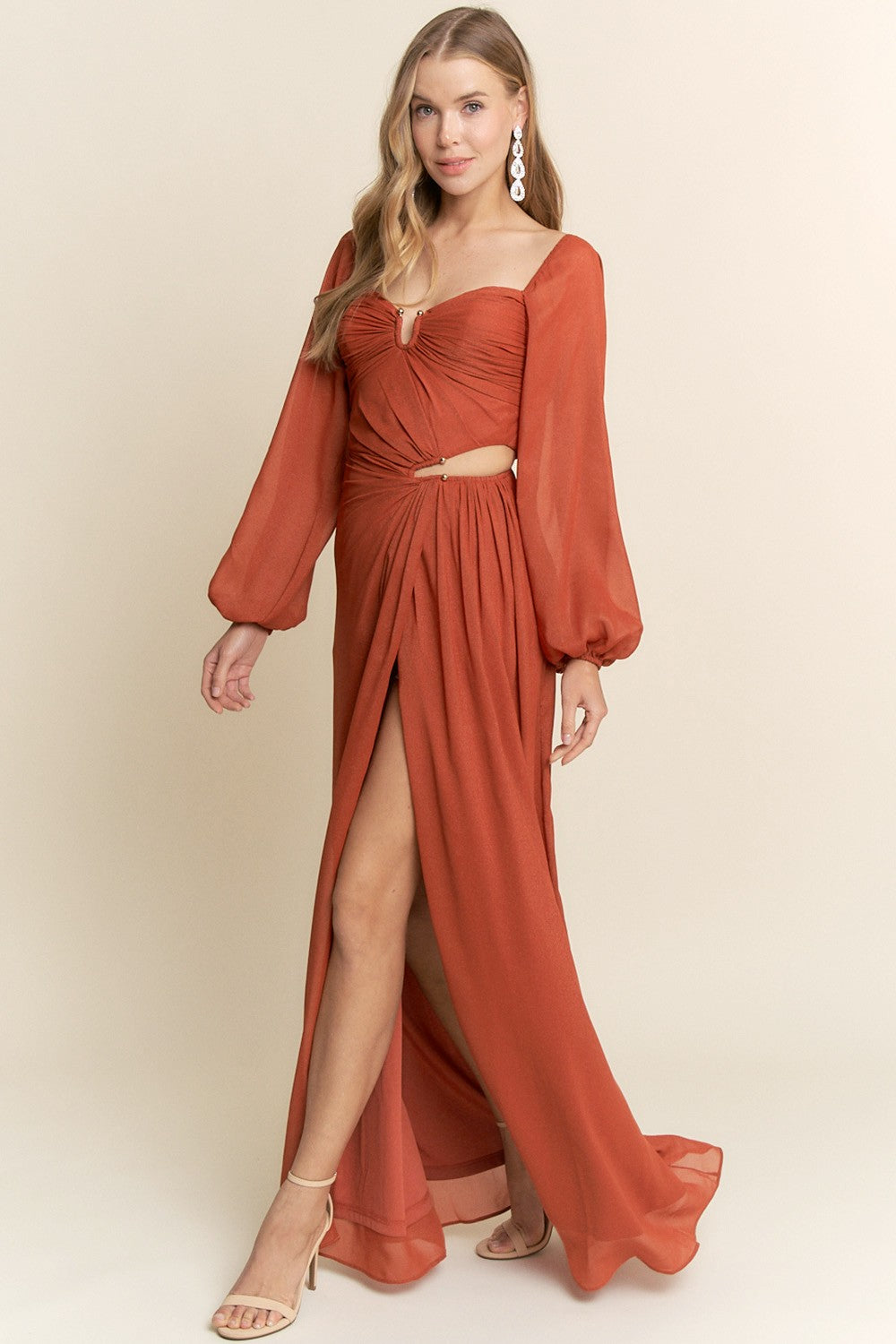 Vestido Sevilla Ocre