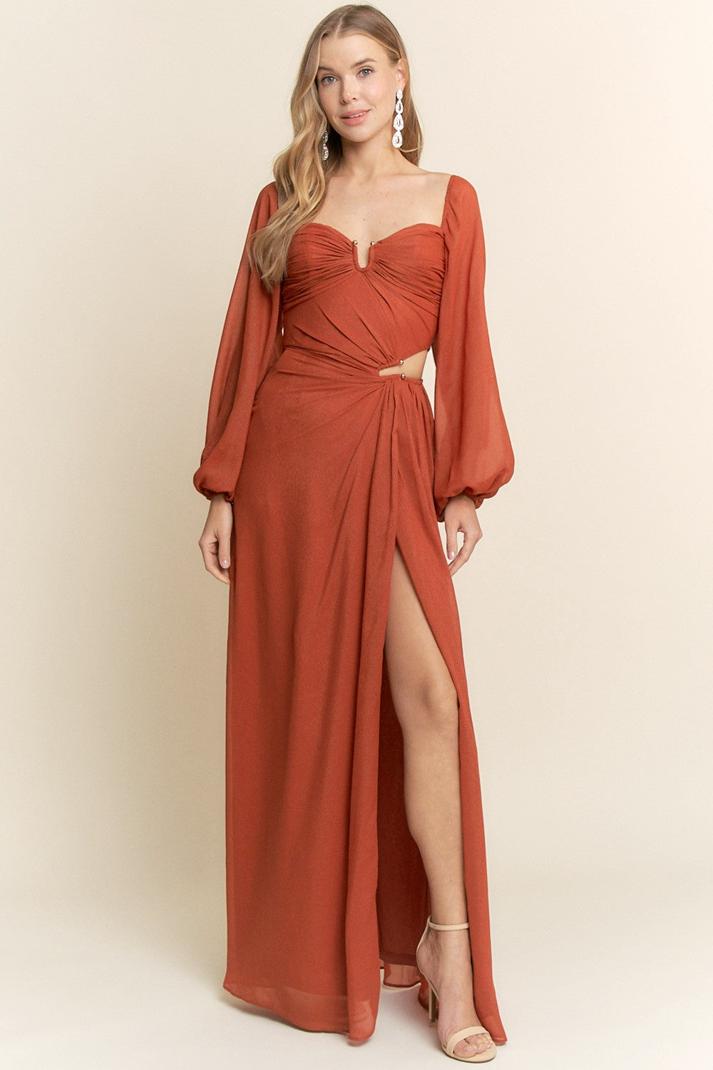Vestido Sevilla Ocre