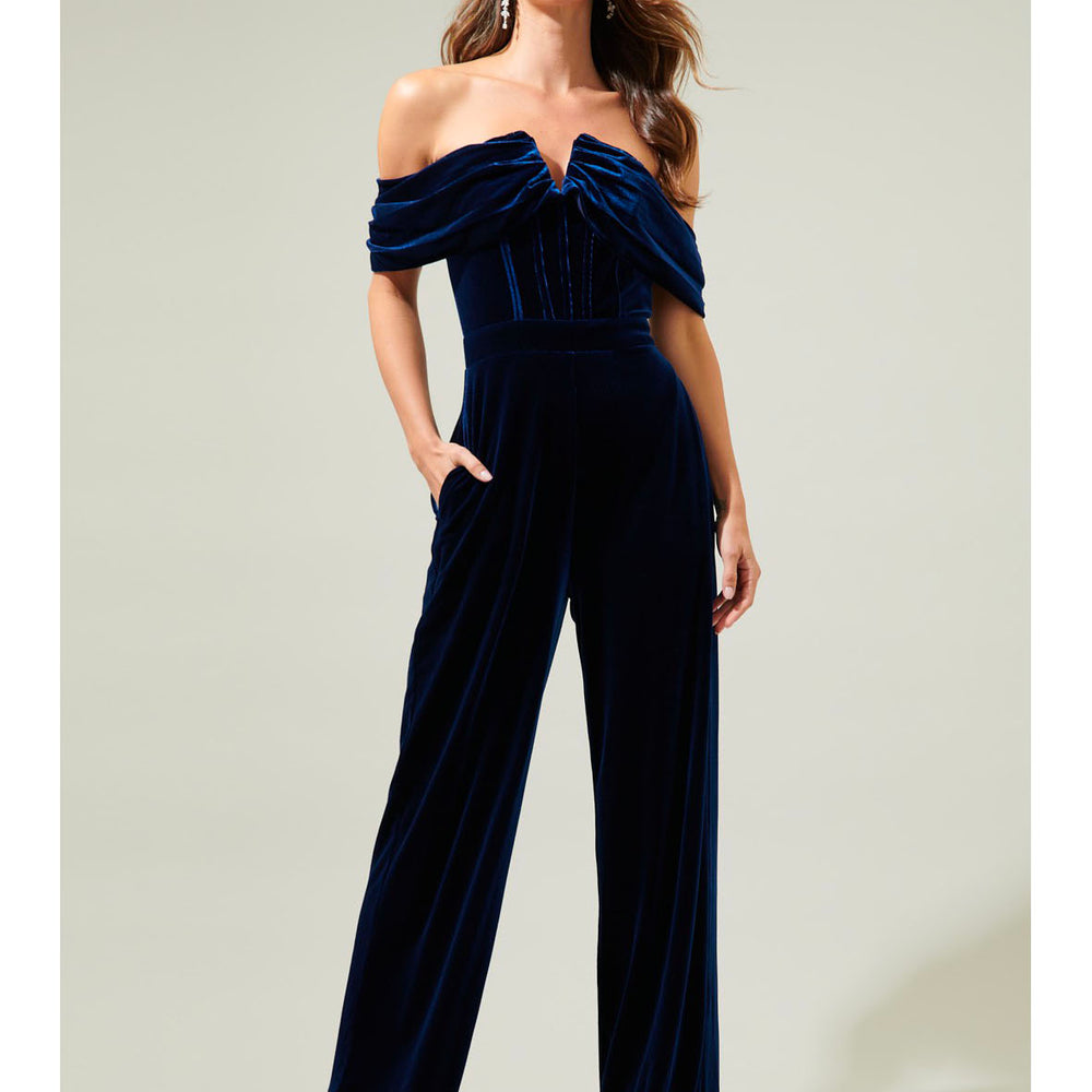 Navy Jumpsuit