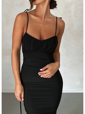 Vestido Backless Negro