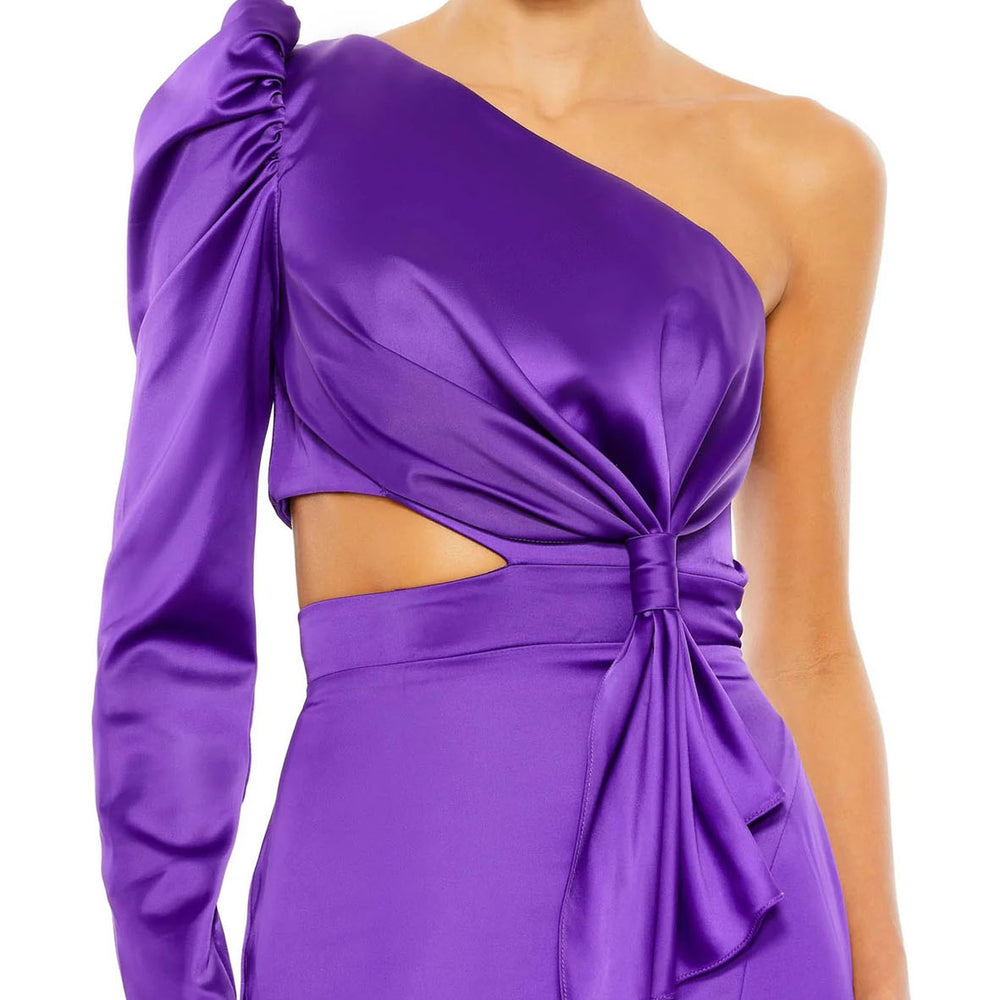 Vestido Cutout Morado