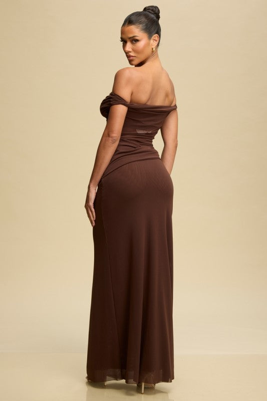 Vestido Café