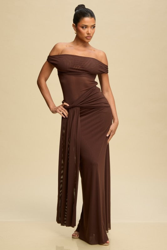 Vestido Café