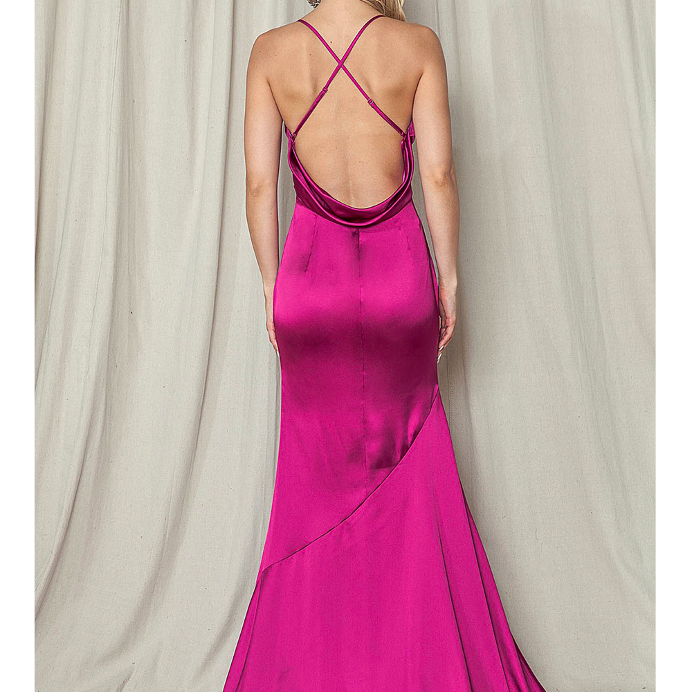 Vestido Magenta