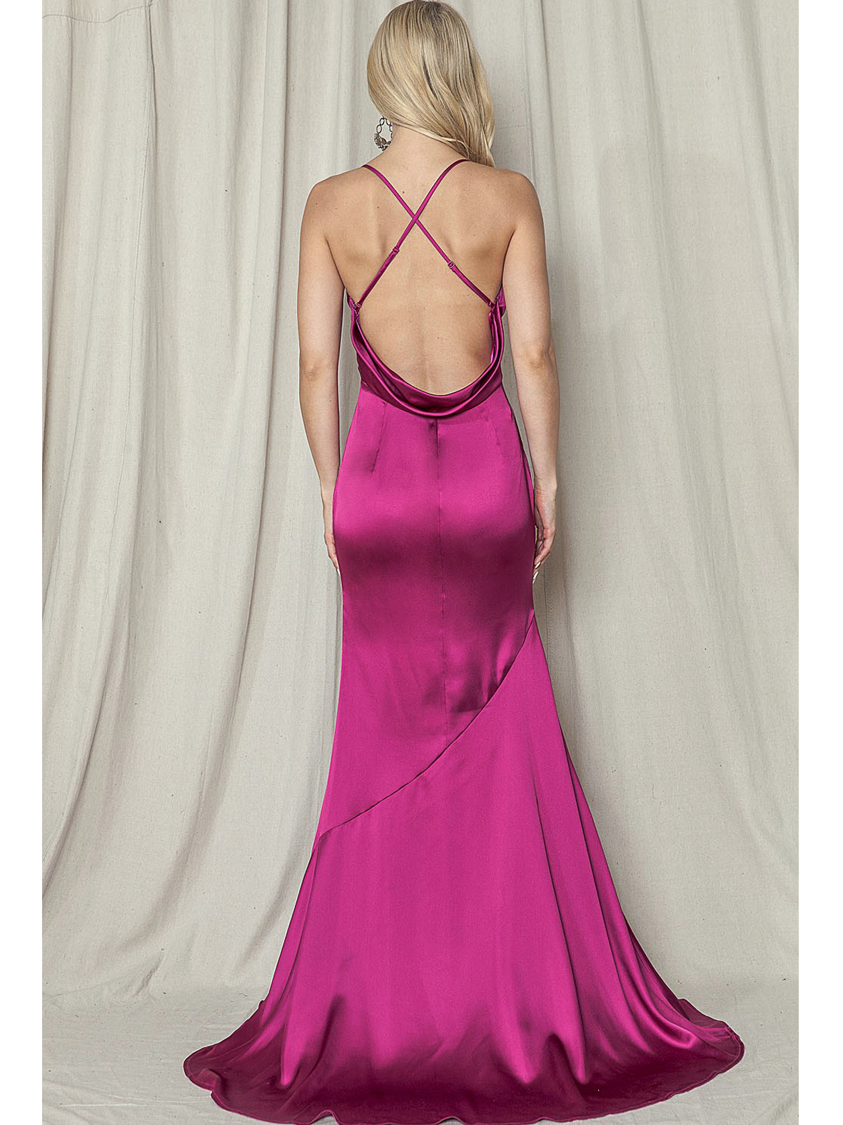 Vestido Magenta