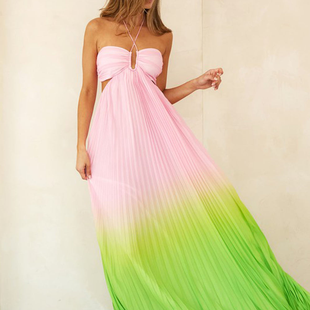 Vestido Maxi Rosa