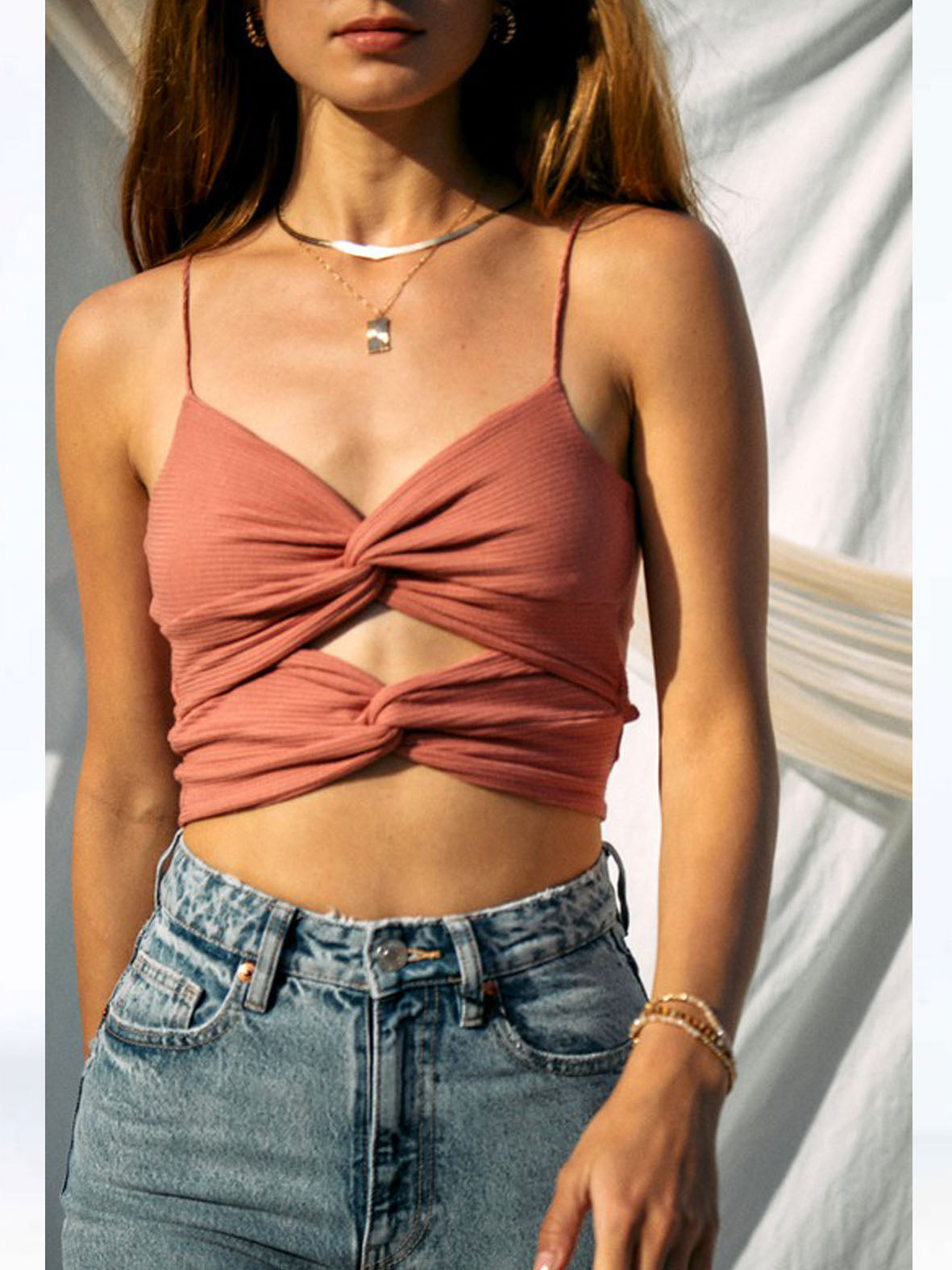 Crop Top Rosa