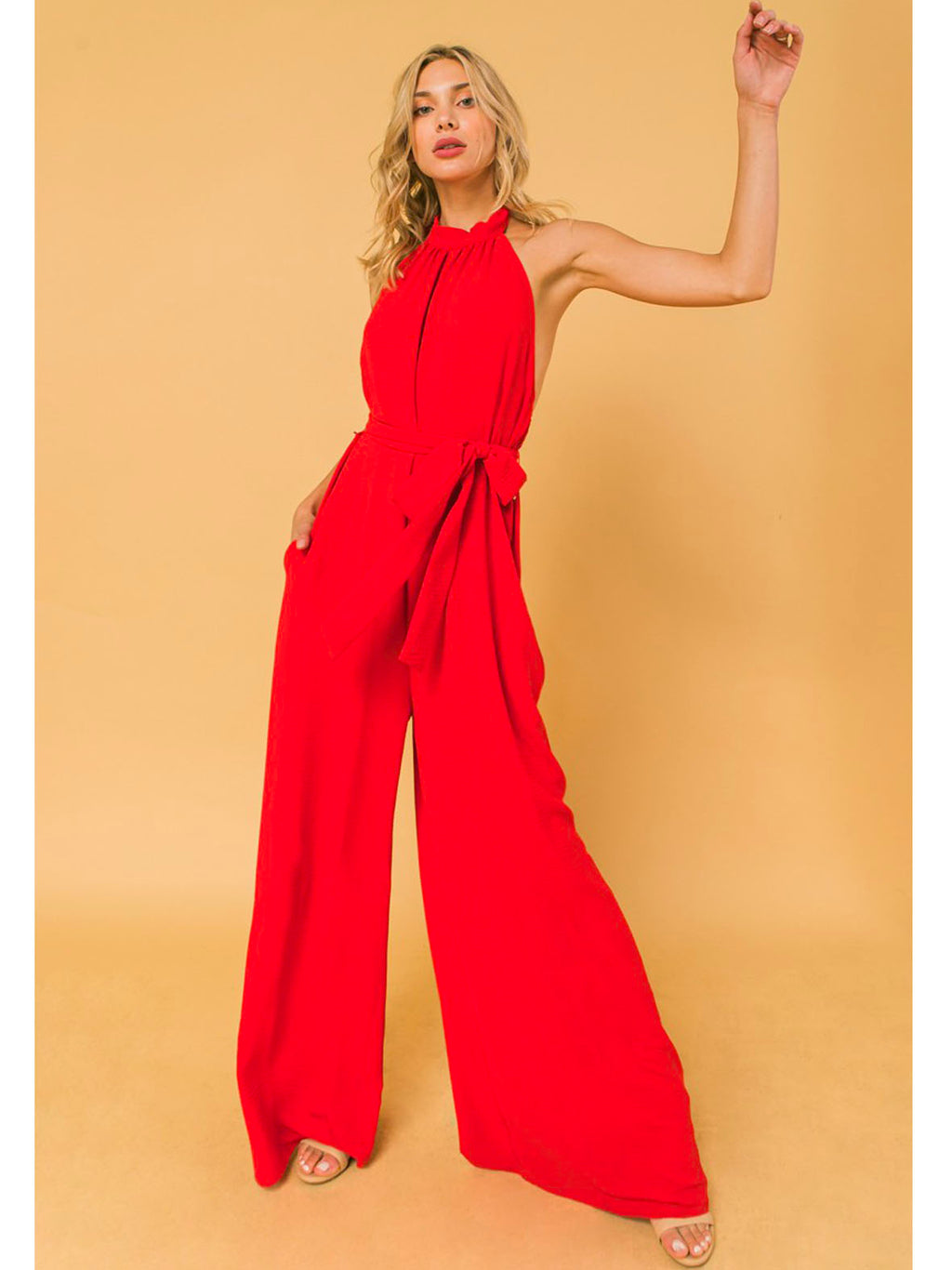 Jumpsuit Rojo