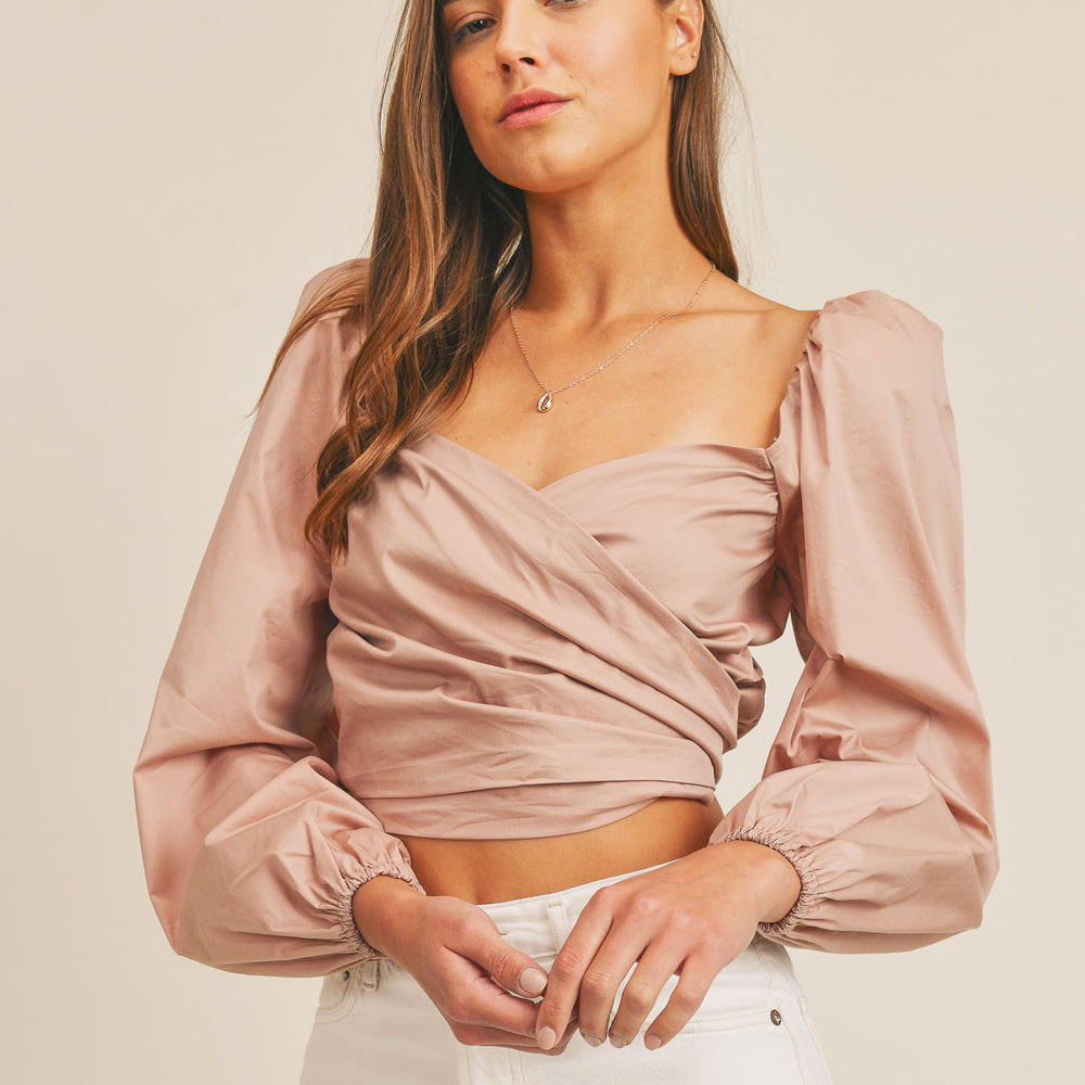 Top Rosa Mangas